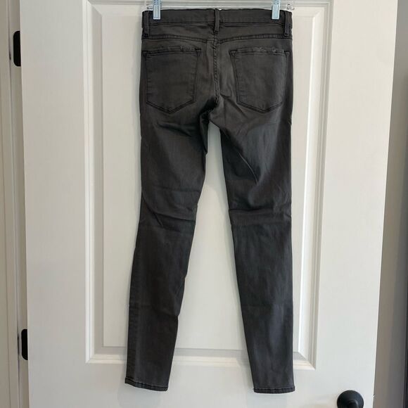 EUC Frame Le Skinny De Jeanne in colorway Gray Fray Sz. 26 - Picture 6 of 6